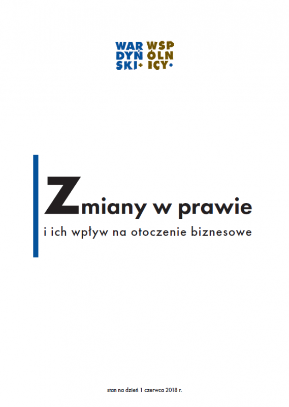 Zmiany w prawie i ich wpływ na otoczenie biznesowe